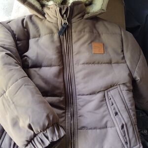 London Fog Kids Tan Puffer Jacket